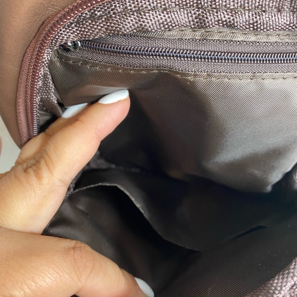 NWT Ekphero® Men  Leather Crossbody Bag Coffee - Picture 9 of 9